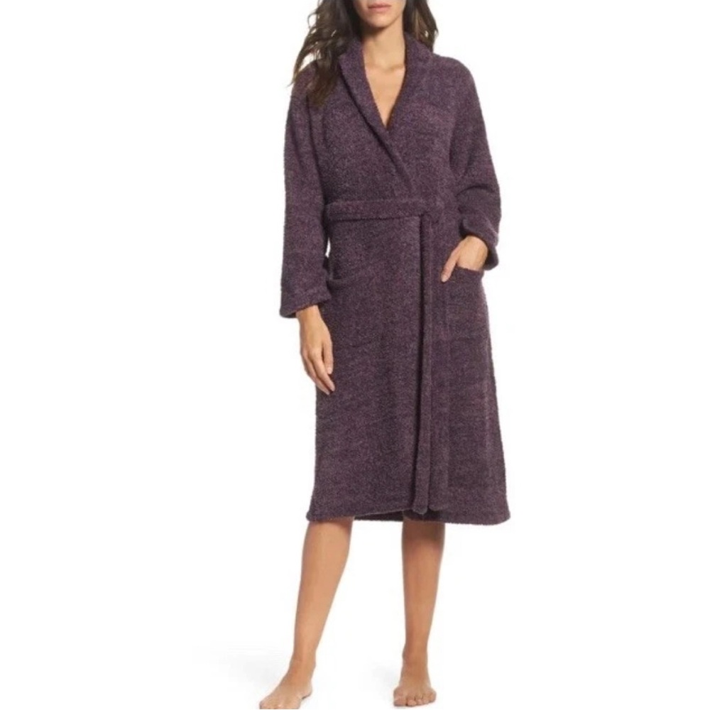 BAREFOOT DREAMS cozy chic robe Size 1 in Purple - Picture 2 of 11